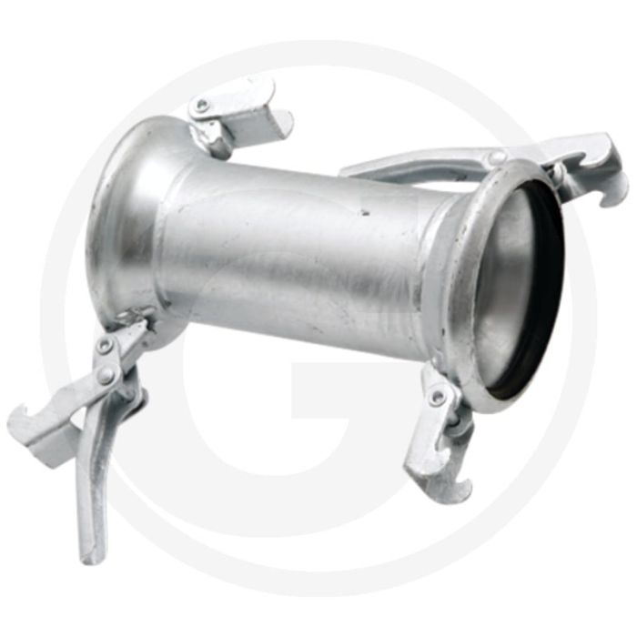 Raccord coudé de 200 mm / 8" pour système italien (Berselli)