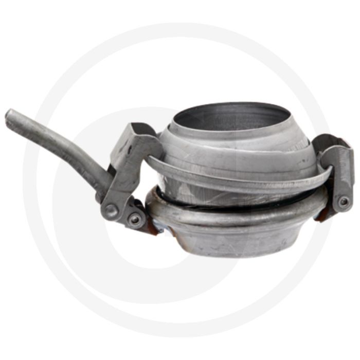 Buiskoppeling compl. Ø 80mm / 3" italiaans systeem (berselli)