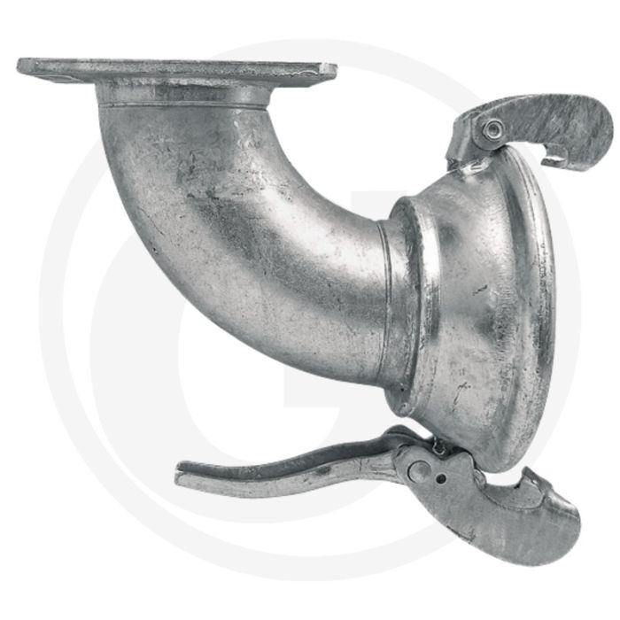 Aansluitbocht m-delen met flens Ø 150mm / 6"