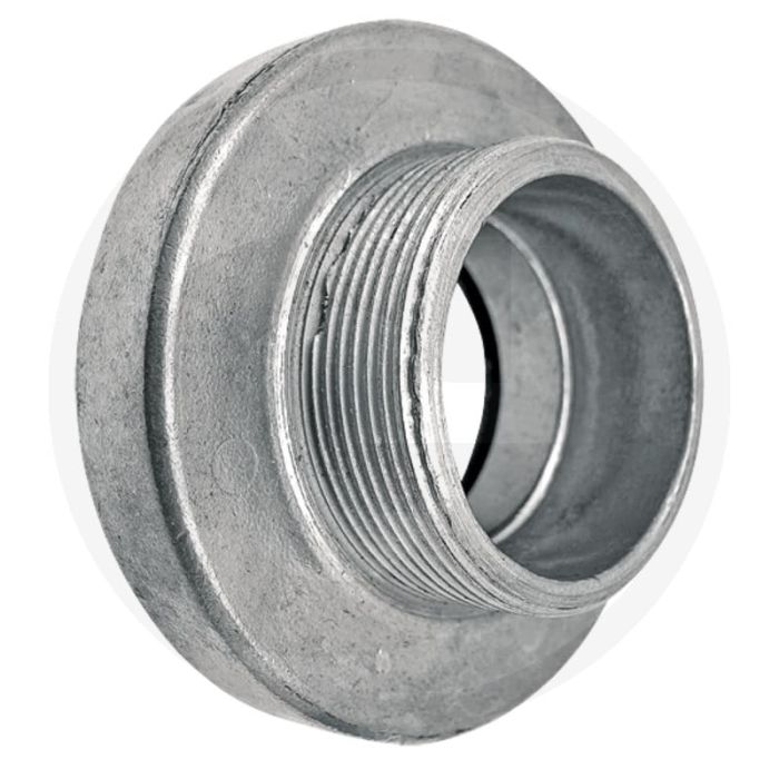 Vaste koppeling 75b met buitendraad 3" - gegoten aluminium, 2 nokken, afb. nr.: 3