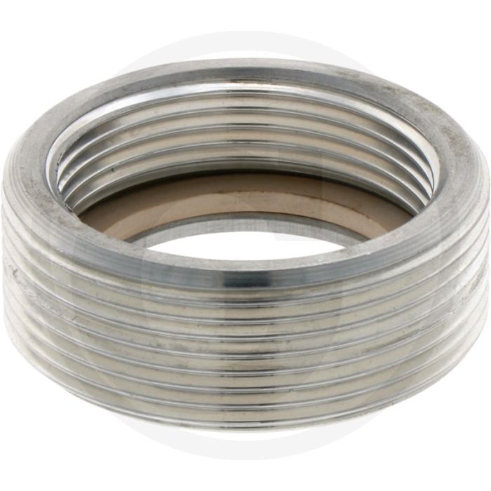 Raccord de réduction filetage mâle 6" - filetage femelle 5" - aluminium forgé - system storz