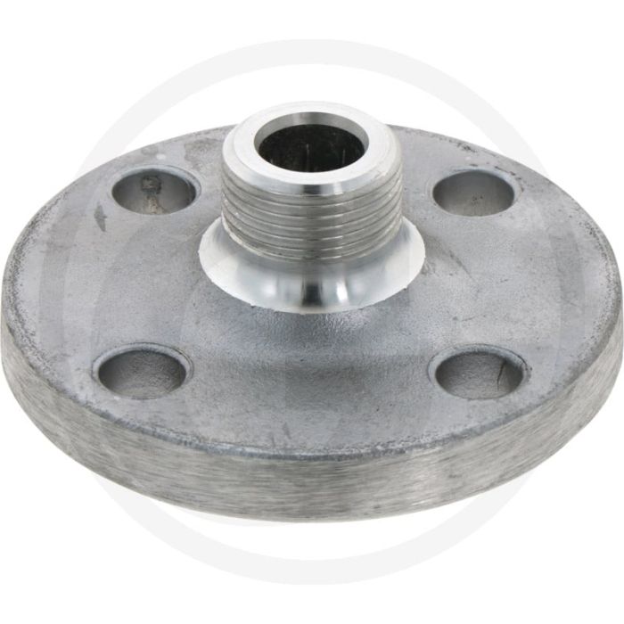 Flens met buitendraad - dn50, gesmeed aluminium, systeem storz
