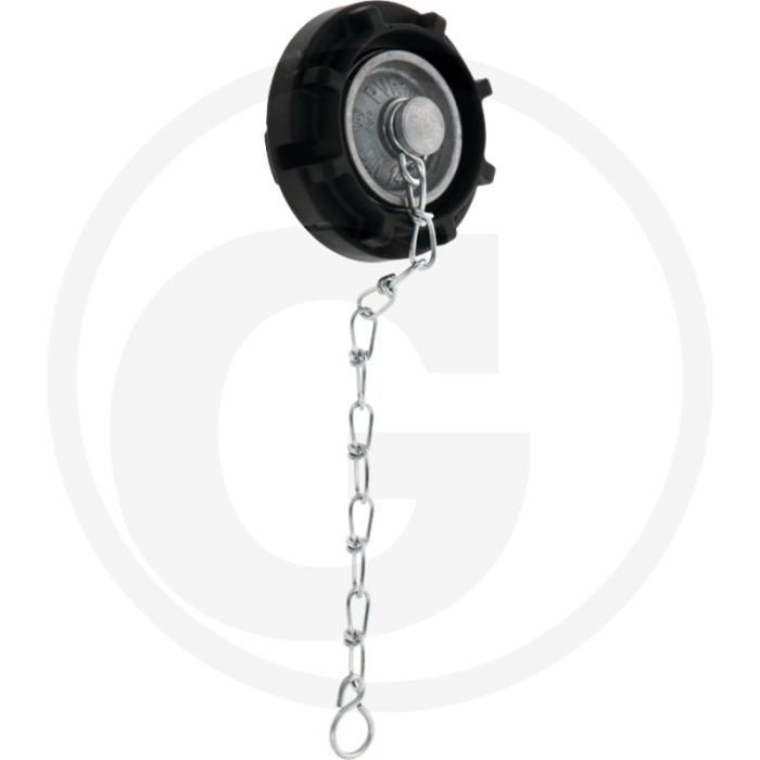 Blindkoppeling compleet - gesmeed aluminium - nw: 52c