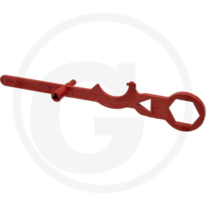 Clé pour bouche d'incendie en surface - fonte, nouvelle norme : DIN 3223B Clé pour bouche d'incendie en surface - fonte, nouvelle norme : DIN 3223B