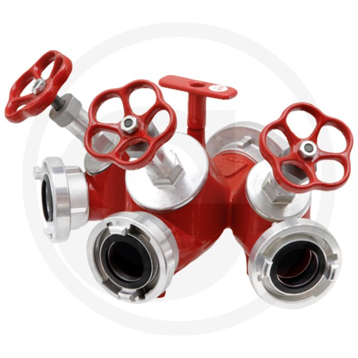 Verdeler - 1 x 75b / 3 x 52c - systeem storz