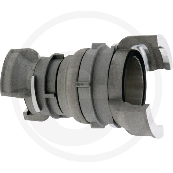 Verloopstuk nw 65 x 100 aluminium systeem guillemin (dsp)