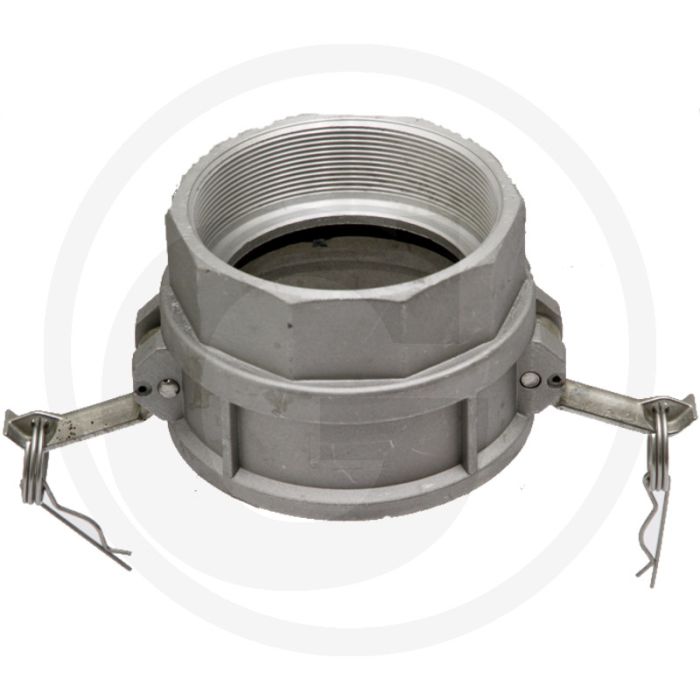 M-deel met binnendraad type d 5" bsp aluminium 5 bar camlock