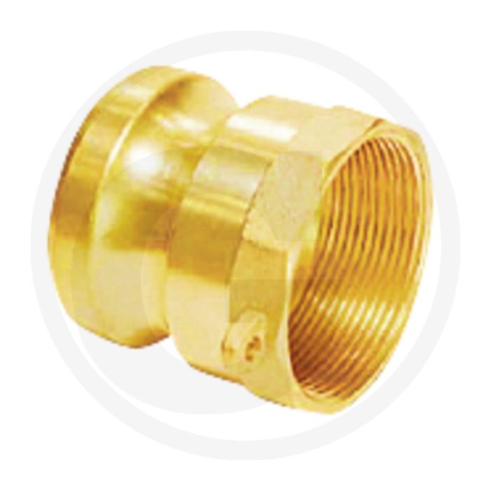 V-deel type a messing nw 1 1/2 bsp 1 1/2" 16 bar camlock