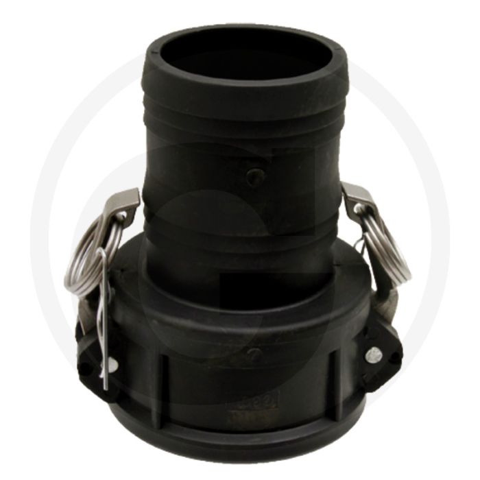 M-deel met slangtule type c nw 1 1/2 - 38mm - camlock