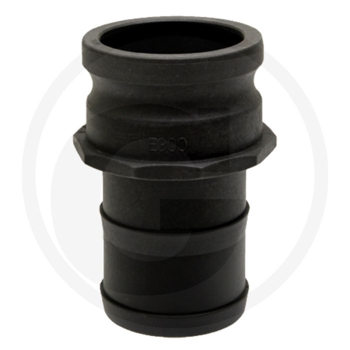 V-deel met slangtule type e 1 1/2 inch 38mm kunststof camlock compatibel