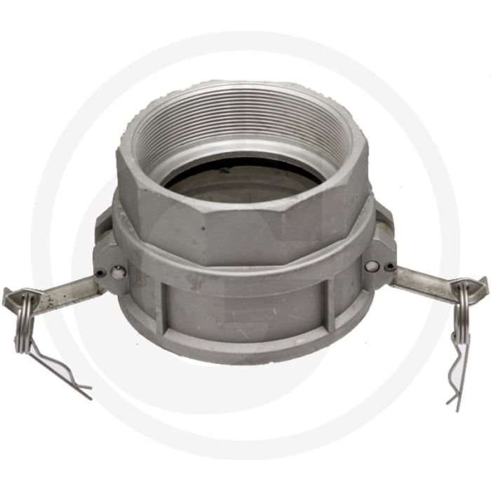 M-deel met binnendraad type d aluminium 1/2" bsp 16 bar camlock