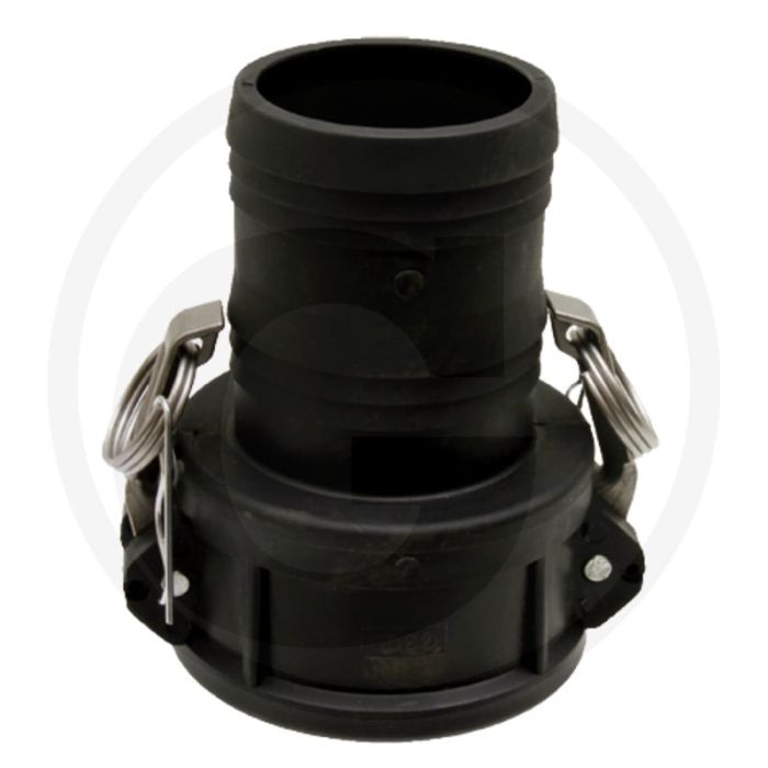 Raccord Arag arag avec embout cannelé - nw 4, Ø 105 mm, plastique, camlock c Raccord Arag arag avec embout cannelé - nw 4, Ø 105 mm, plastique, camlock c