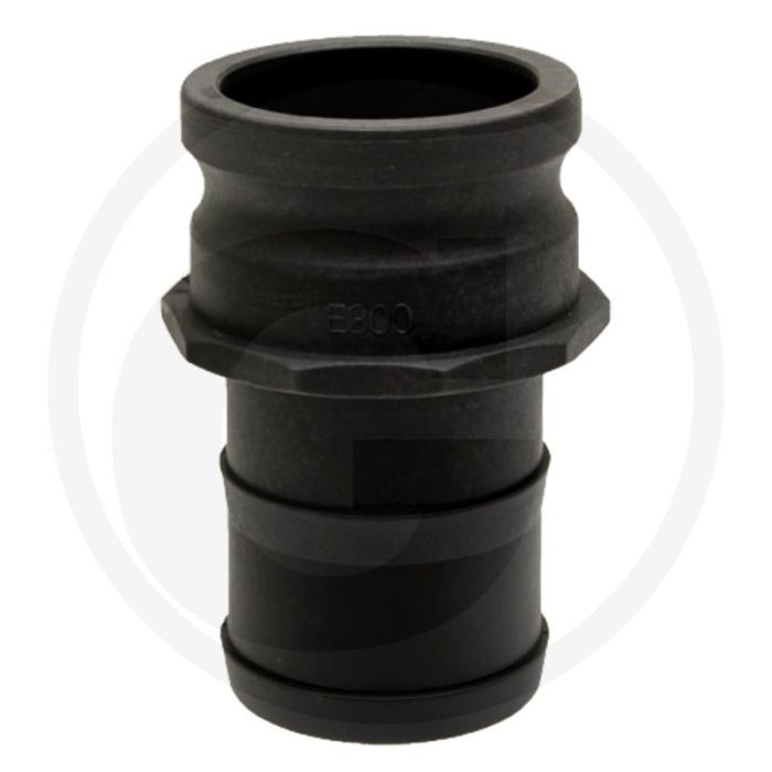 V-deel met slangtule 1 1/4 inch nw, 32mm slangtule-Ø, kunststof, passend voor systeem camlock, type e