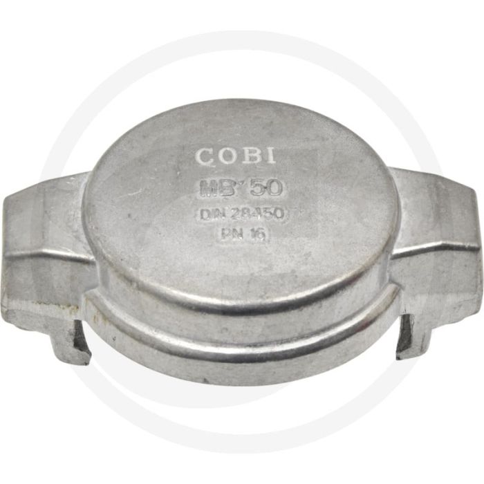 Aluminium kap Ø 80mm / 3" tankwagenkoppeling