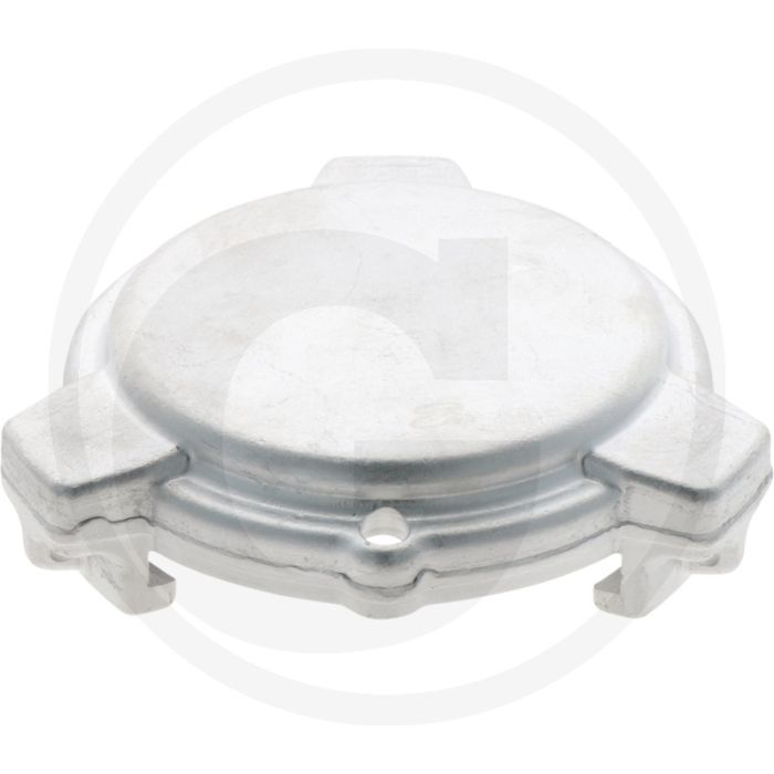 Kap aluminium Ø 100 mm tankwagenkoppeling