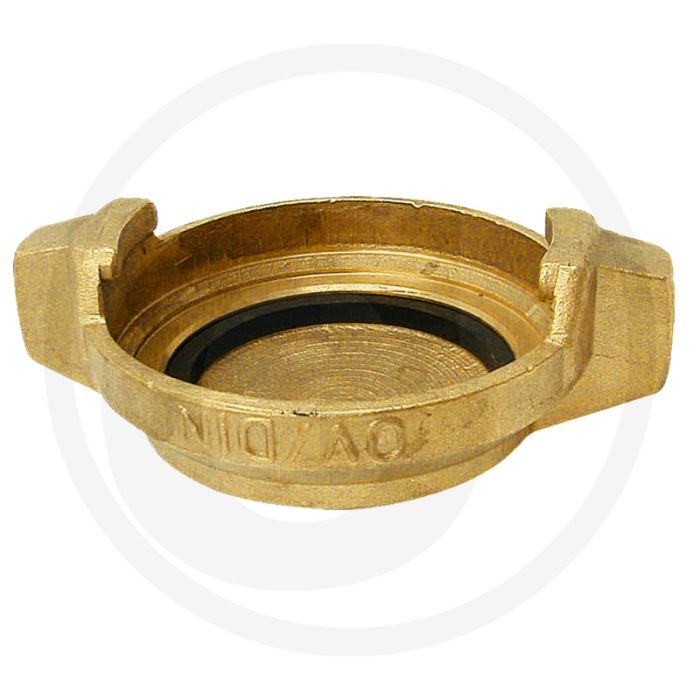Embout en laiton Ø 50 mm / 2" pour raccord de camion-citerne Embout en laiton Ø 50 mm / 2" pour raccord de camion-citerne