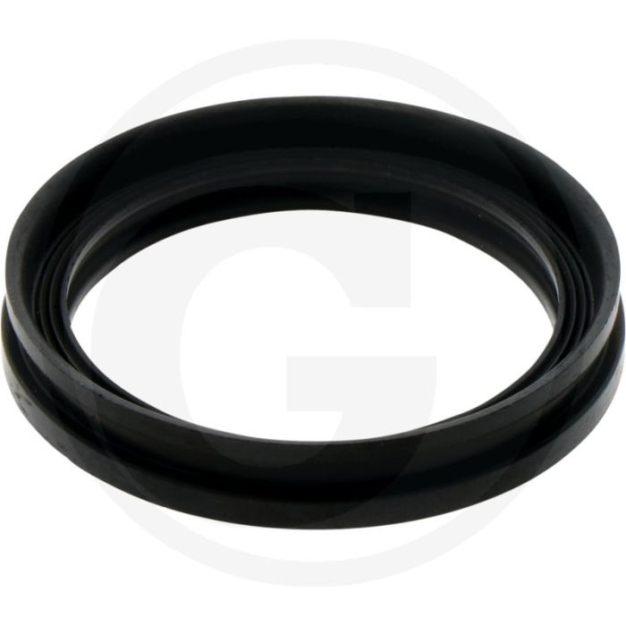 Vormafdichting Ø 80mm viton zwart tankwagenkoppeling