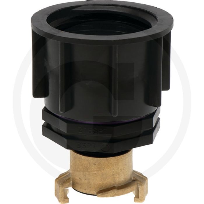 Ibc-adapter lang s60x6 met klauwkoppeling - draad: s60x6