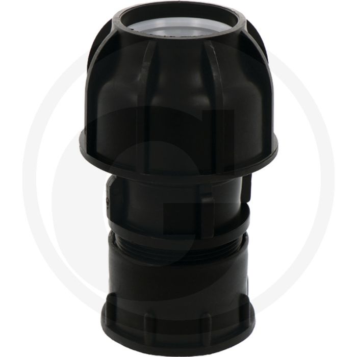 Ibc adapter s60x6 met klemverbinding voor 50 mm leiding - uitvoering: klemverbinding