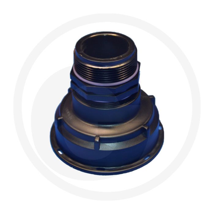 Adaptateur Ibc S100x8 x 2" à filetage extérieur avec joint d'étanchéité