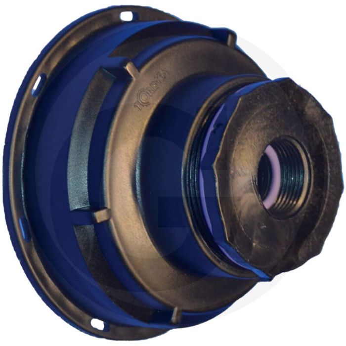 Adaptateur Ibc S100x8 x 3/4" à filetage femelle avec joints résistants aux acides Adaptateur Ibc S100x8 x 3/4" à filetage femelle avec joints résistants aux acides