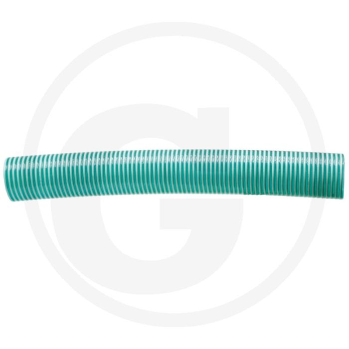 Tuyau d'aspiration, diamètre intérieur 25 mm / 1", tuyau spiralé - pression de service 7 bars - plage de température : -5 °C à +60 °C - vendu au mètre
