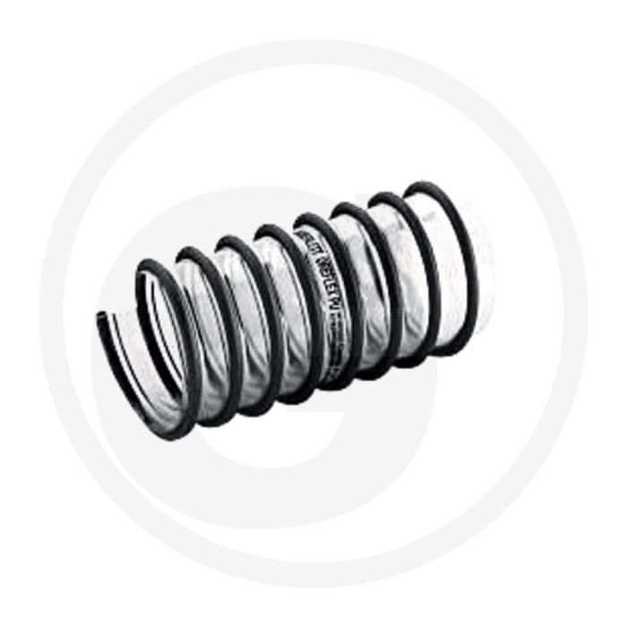 Slang - spiraalslang, binnen-Ø: 51mm, buiten-Ø: 65mm, werkdruk: 0,45 bar, temperatuurbereik: -40°c - +90°c - per meter