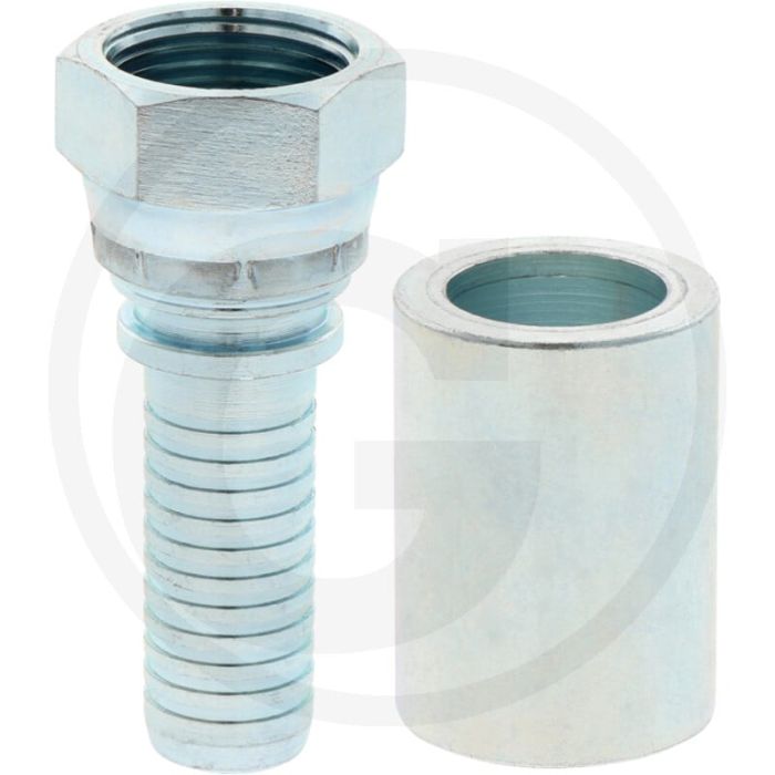 Female met binnendraad inclusief fitting 3/4" perskoppeling