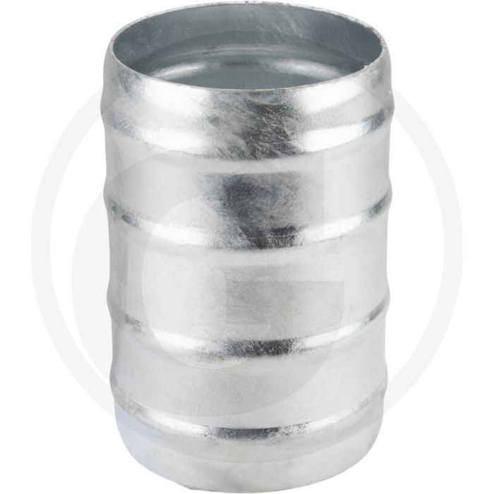 Dubbele slangtule verzinkt Ø 152mm/6" - staal/thermisch verzinkt