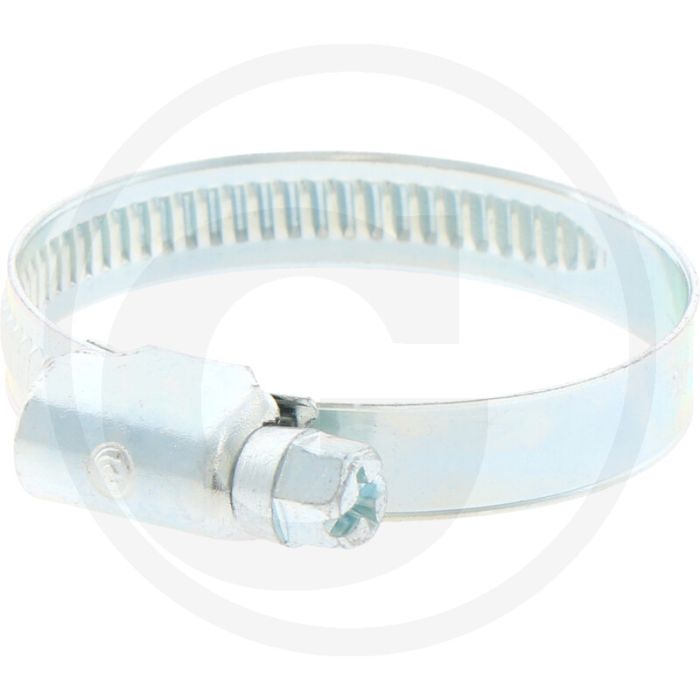 Slangklem - klembereik: 30-45mm, staal, verzinkt, w1, din 3017