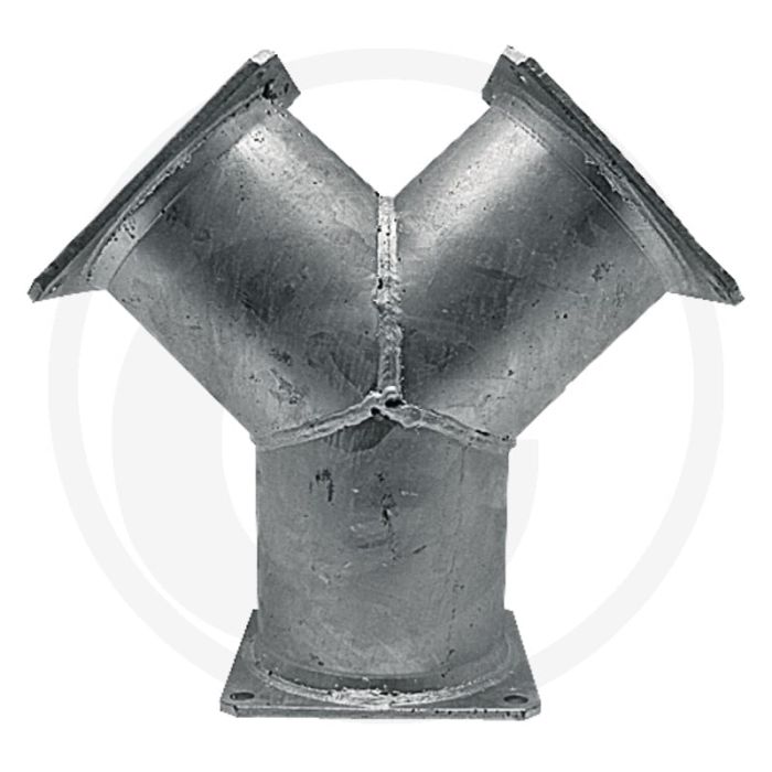 Y-stuk 8"-8"-8" staal / thermisch verzinkt
