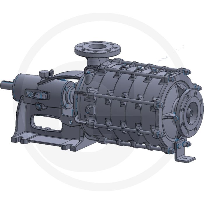 Pompe centrifuge horizontale multicellulaire Rovatti s3k80-90/5e - pression de service maximale de 26 bars Pompe centrifuge horizontale multicellulaire Rovatti s3k80-90/5e - pression de service maximale de 26 bars