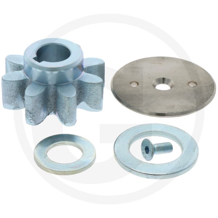 Bauer bauer reparatieset tandwiel voor draaihulp - passend voor: rainstar e11, e21, e31, e41, e51, e55, e55l, e55xl, e51xl
