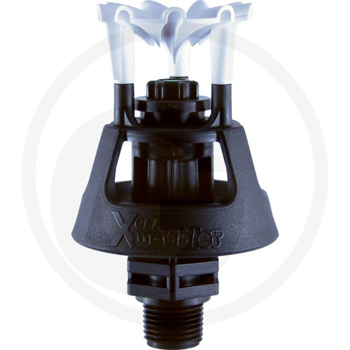 Senninger vollkreisregner, 1/2" ag mittlerer winkel, stehend, düse nr. 6 - 360° hoek