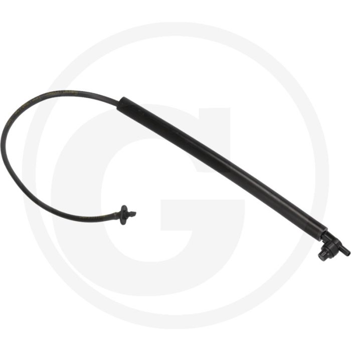 Senninger anschlusset für mikrosprinkler 60cm 6/3 mm schlauch, tropfstop und stabilisator, press-fit männlich - stabilisator inklusive