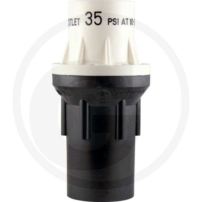 Senninger druckregler, 1 1/4" ig - doorstroom: 37.000 - 121.000 l/h