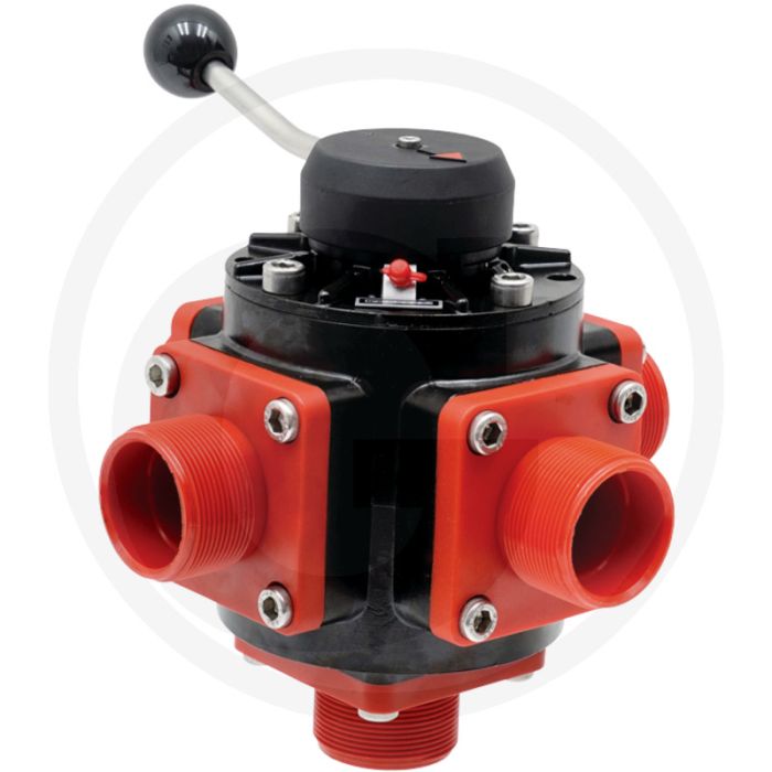 Polmac polmac 5-weg kogelkraan 2" - flensuitvoering q95