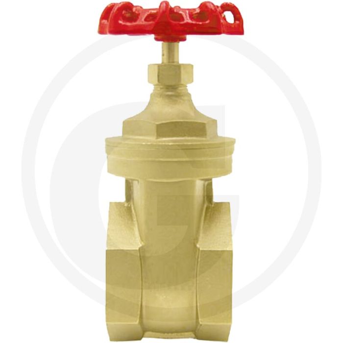 Schuifafsluiter - handrad - 1/2" aansluiting