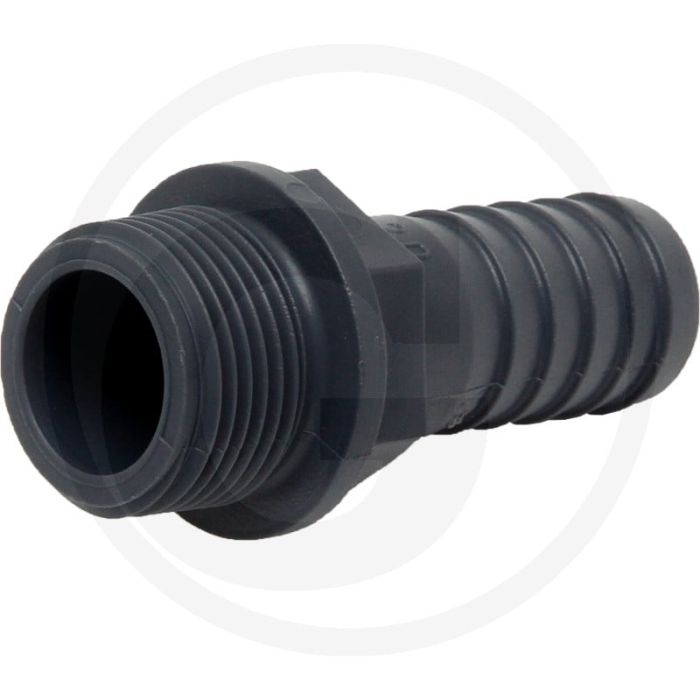 Slangtule-Ø 30mm, buitendraad 1 1/4", pp, max. werkdruk 10 bar