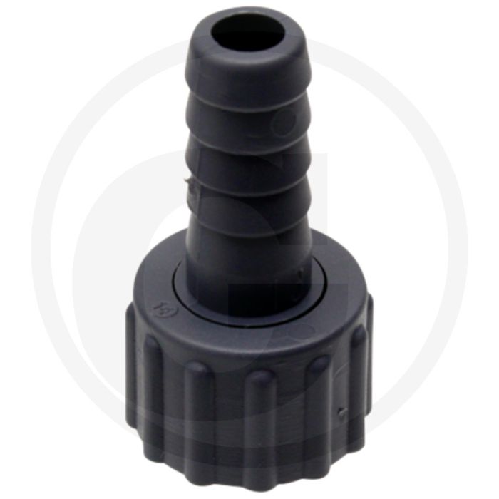 Slangtulle 2/3 - Ø 13mm, 1/2" binnendraad, pp, max. werkdruk 10 bar