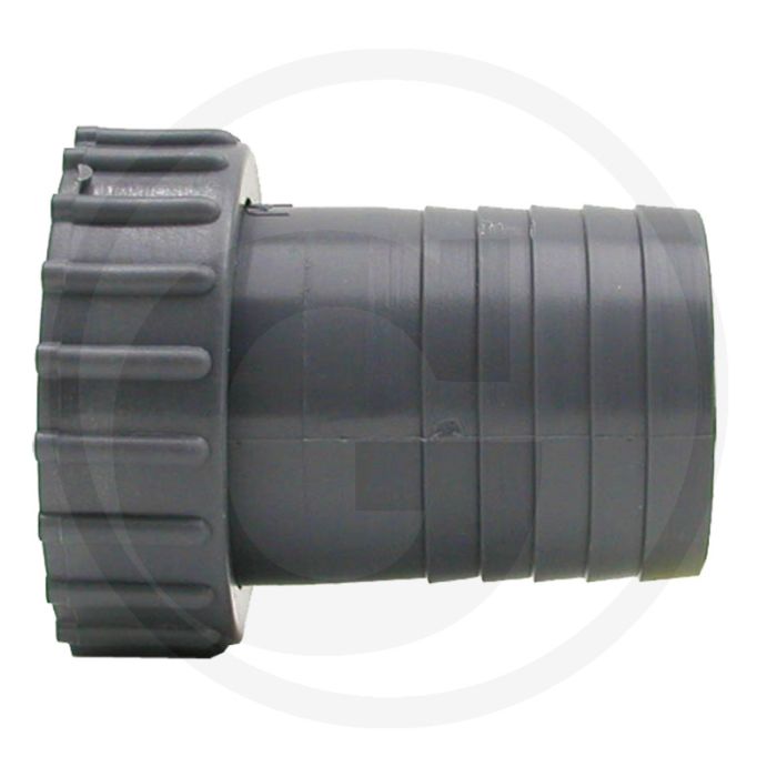 Slangtulle 2/3 - Ø 32mm, binnendraad 1 1/4", pp, max. werkdruk 10 bar
