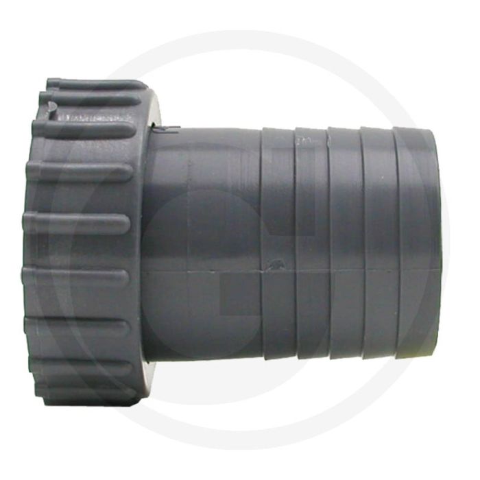 Slangtulle 2/3 - Ø 40mm, binnendraad 1 1/2", pp, max. werkdruk 10 bar