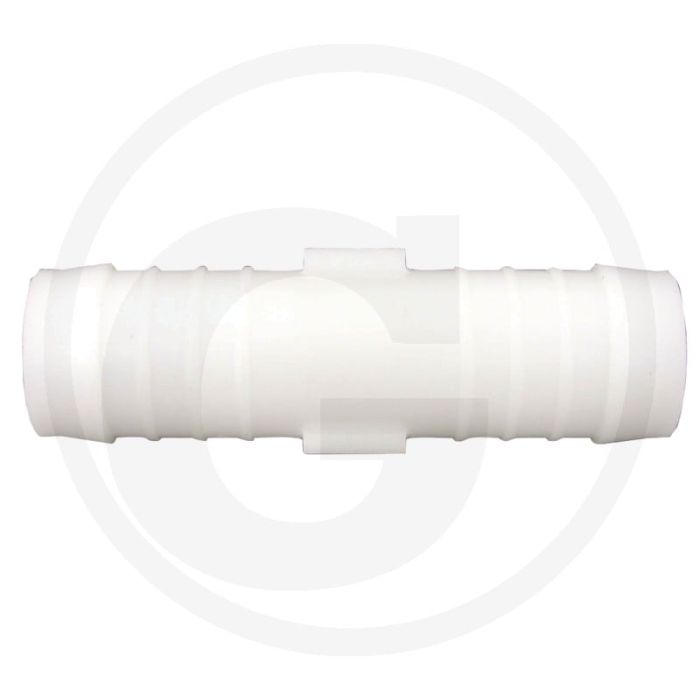 Dubbele nippel rechte 19mm pvc max. 16 bar