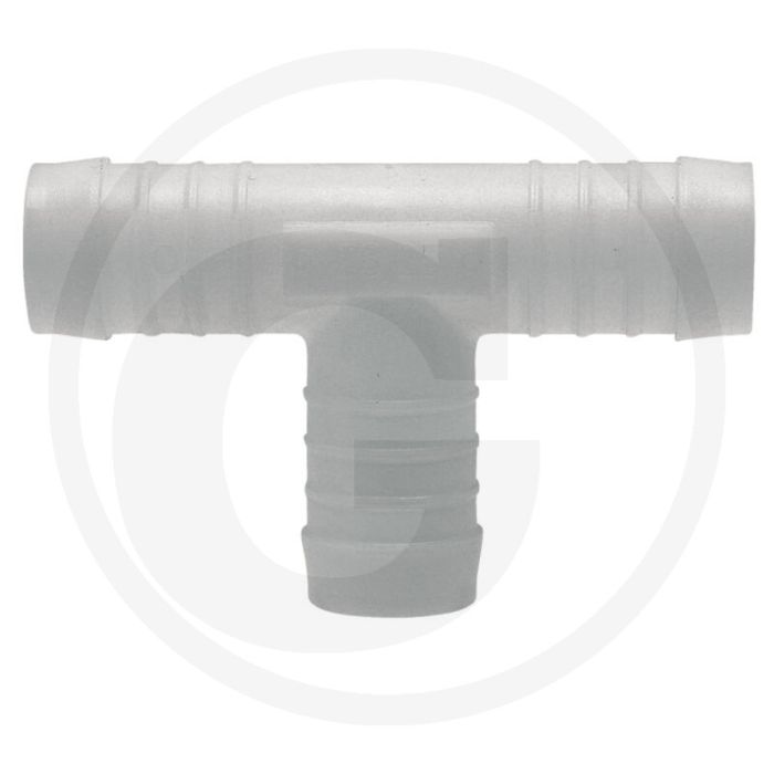 T-stuk 90°, recht pvc 25mm max. werkdruk 16 bar