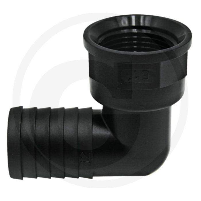 Arag arag gebogen slangaansluiting 32mm pvc slangtule-Ø 1" inch