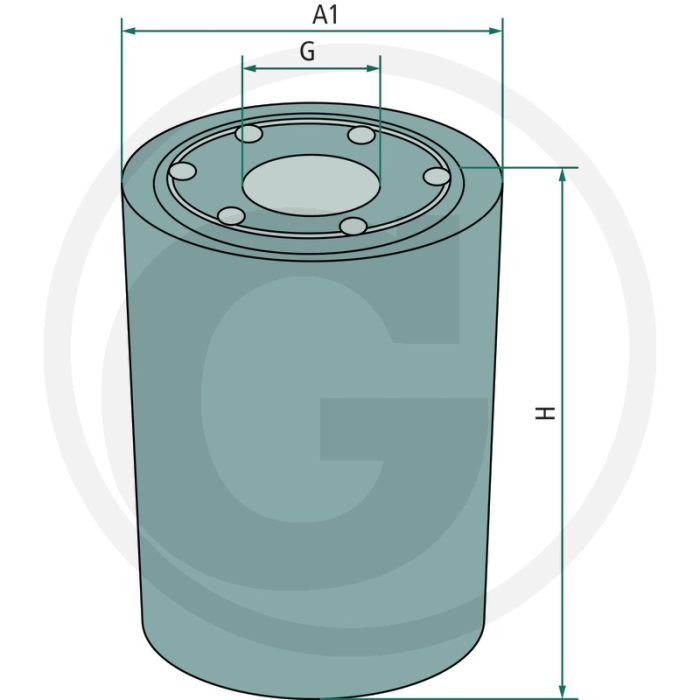 Filtre à huile hydraulique Fleetguard Filtre à huile hydraulique Fleetguard