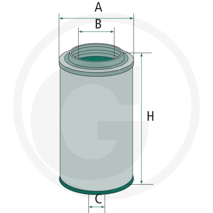MANN FILTER Luchtfilter MANN FILTER Luchtfilter