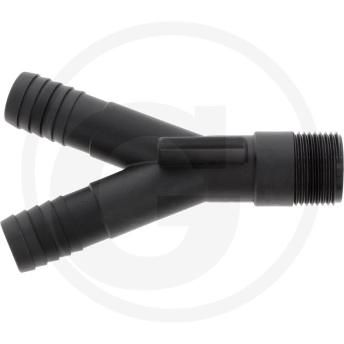 Arag arag y-stuk met buitendraad 25mm pp 1" 148mm