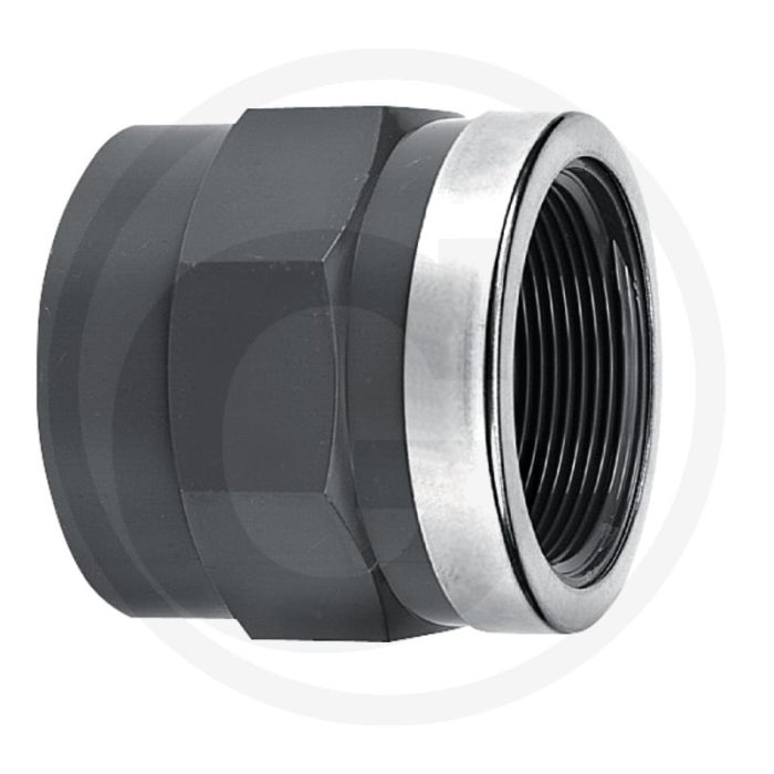Lijmsok pvc-u 63mm 2" binnen-Ø max. 16 bar