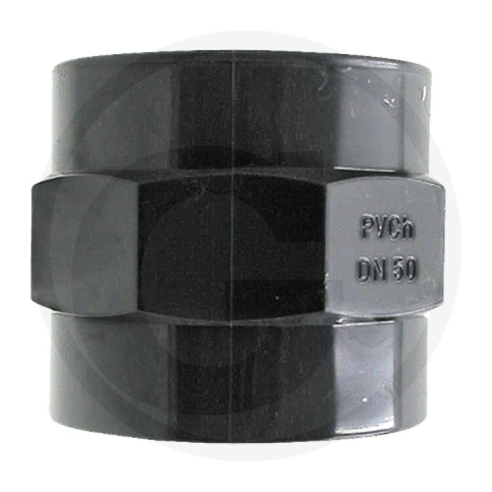 Draadmof pvc-u 1/4" → 3/8" (max. 10 bar)